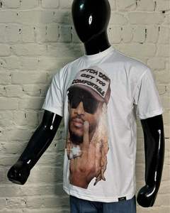 เสื้อยืดสตรีทแวร์พิมพ์ลายแบบกำหนดเอง สไตล์วินเทจหนักแน่น ผ้าฝ้าย 100% ทรงบ็อกซี่ พิมพ์ลายกราฟิกแบบ DTG ตัดเย็บทรงครอป ประดับคริสตัล ล้างสีแบบแอซิดวอช - Product Image 3