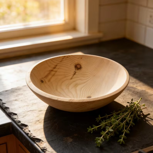 Hot Selling High Quality Handicrafts Wooden Bowl Walnut Sheesham Wood <b>Bakeware</b> Direct India Manufacturer - Product Image 1