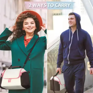 Women's Large Capacity Portable Cooler Bag Custom Designed Aluminum Foil Thermal Lunch Bag Made of Durable Polyester - Product Image 6