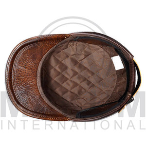 Wholesale <b>Light</b> Visor <b>Hats</b> Men'S and Women'S Leather <b>Hats</b> Spring and Autumn PU <b>Hats</b> Solid Color Baseball Caps - Product Image 6