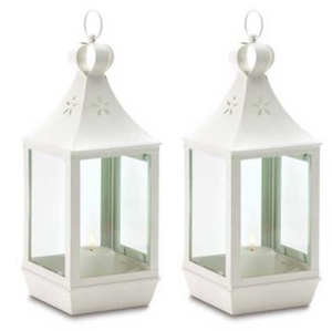<b>Gold</b> Finished Metal & Glass Candle <b>Lantern</b> with Fancy Design for Christmas Decor Home & Wedding Tabletop Hanging <b>Lantern</b> - Product Image 3