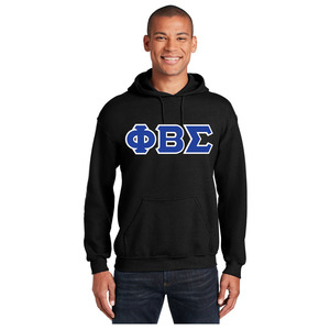 Sudadera con Capucha Extra Grande Personalizada para Hombre, 100% Algodón, Sudadera Universitaria, Fraternidad, Phi Beta Sigma, Hermandad Griega, Sudadera Azul - Product Image 6