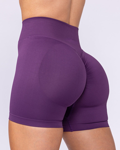 Shorts de sport taille haute sans coutures pour femmes, idéaux pour l'entraînement, le yoga et les activités sportives – Vente en gros - Product Image 6