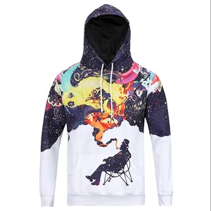 Custom printed high quality all over print hoodie custom unisex men's designer sublimated hoodies - Product Image 4