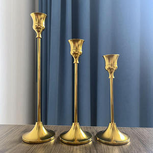 Elegant Holiday <b>Candle</b> <b>Holder</b> Decorative Metal Accent for Metal Candlesticks Rack High-End Furniture Hardware Metal <b>Candles</b> Cand - Product Image 1