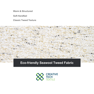 RCO-2B2378 Lana de mar reciclada PET/Poliéster/AC/R/NY/LUX=22/42/17/10/7/2 Y/D, Chenilla de lujo de moda hecha con mezcla de lana de mar reciclada sostenible - Product Image 5