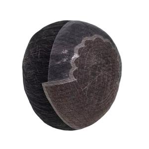 Peluca de Cabello Humano Q6 Yaki para Hombre, Tupé de Cabello Virgen Remy con Trama Única, Rizo Naturalizador Bangladash, Extensión de Cabello con Gorro Remi - Product Image 3