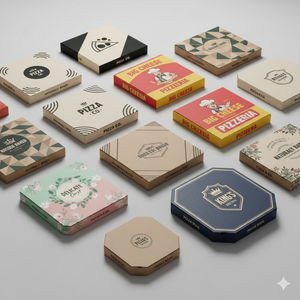 Caja de Embalaje para Pizza Cilíndrica Ecológica con Diseño de Retención de Calor para Restaurantes y Cadenas de Pizzerías - Product Image 6