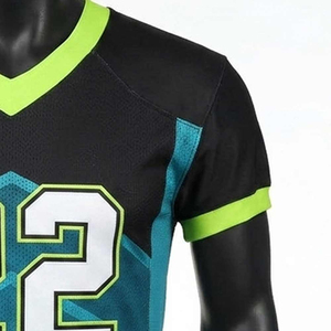 American Football Jersey Short High Quality 100% Polyester Quick Dry Moisture-Wicking Cheap Price Online Sale Trend Sportswear - Product Image 4