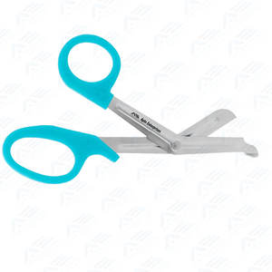 Tijeras para Vendajes de Trauma Médico, Tijeras para Vendajes EMT, Instrumentos Médicos Quirúrgicos, Herramienta de Rescate, Tijeras de Trauma con Mango Azul Cielo - Product Image 5