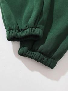 Conjunto de Sudadera con Capucha Oversize Personalizada para Mujer, Pantalones Jogger de Felpa, Mezcla de Algodón, Ropa Casual, Fabricante OEM - Product Image 2