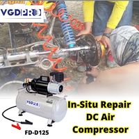 Machine de compression d'air pour camion électrique, camion robuste, sans huile, avec réservoir de 25 litres, 12V DC, résiste aux intempéries