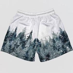 Service OEM, vente en gros personnalisée, shorts de football respirants de haute qualité, sublimation intégrale, pour l'entraînement et les loisirs - Product Image 3