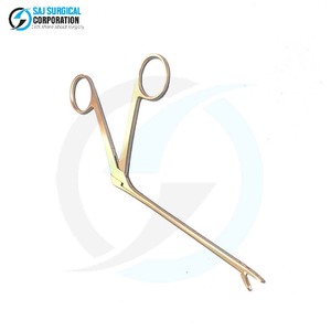 คีมจับเนื้อเยื่อ Henckel Aural Forceps แบบมืออาชีพ ทำจากเหล็กกล้าไร้สนิม สำหรับการผ่าตัดทั่วไป ใช้ซ้ำได้และทนทาน - Product Image 4