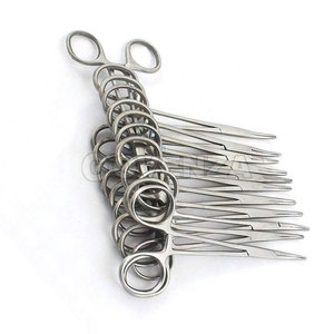 Pinza Hemostática Quirúrgica Recta de Acero Inoxidable de 5 Pulgadas con Mango de Bloqueo, Calidad Superior - Product Image 5