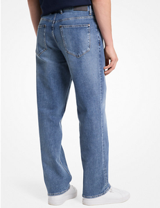 New Trend Custom Breathable Straight Leg Washed Men's <b>Jeans</b> High Quality Denim Trousers Mens <b>Jeans</b> - Product Image 2