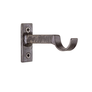 Gancho de pared en espiral de hierro forjado a mano vintage, de metal negro decorativo, resistente, para toallas de cocina y llaves. - Product Image 3
