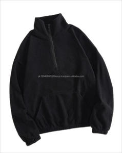 Sudadera con capucha Media cremallera Hombres 2025 Otoño Invierno Cremallera suelta Media cárdigan Cachemira Sudadera con capucha Quarter Zip - Product Image 1