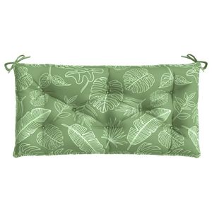 Cojín para Banco de Jardín con Diseño de Hojas, 100% Poliéster, Tela Oxford, Elegantes Cojines para Uso en Exteriores - Product Image 4