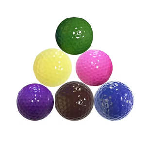 Pelotas de golf de caucho sólido ultraduraderas para la rutina diaria de ejercicio, artículos de entrenamiento de alto rebote - Product Image 4