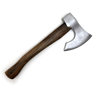Heavy Duty Mini <b>Axe</b> With Solid Steel Head And Comfortable Wooden <b>Handle</b> For Camping Hiking Outdoor Activities Garden Work - Product Image 4