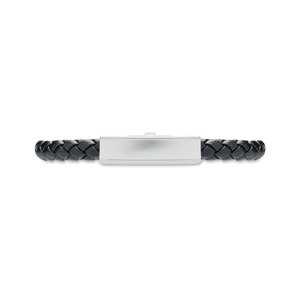 Braccialetti promozionali personalizzati in pelle sintetica FAuleti Design unico del braccialetto - Product Image 3