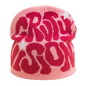 Gorro de punto unisex personalizado OEM, suave y grueso, para exteriores, de acrílico/algodón, cálido, con puño, gorro tipo calavera, con logo personalizado, lunares, lazos, cuadros. - Product Image 3