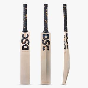 Batte de cricket en bois de peuplier et saule de qualité supérieure, bien conçue et façonnée, avec manche court, pour le tennis, batte en saule anglais de qualité supérieure - Product Image 1