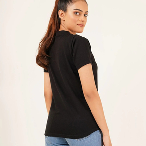 Camisetas de Moda Urbana para Mujer, Manga Corta, Cuello Redondo, Algodón Transpirable, Cómodo, de Secado Rápido, Ligero, Ropa de Verano 2026 - Product Image 2