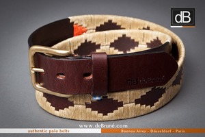 Ceinture en cuir brodée OEM - Ceinture unisexe pour cavalier équestre en cuir argentin, prix de gros - Product Image 6