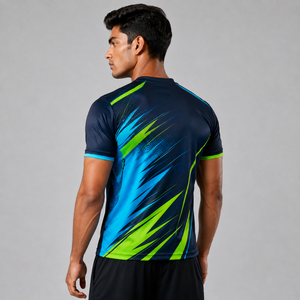 Maillot de volley-ball sans manches respirant grande taille au design optimal, personnalisable unisexe par transfert thermique, pour équipe adulte - Product Image 3