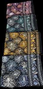 Muslim Women Hijab Embroidered Cotton Fabric Floral Solid Pattern Breathable Skin-Friendly Warming Winter Daily Wear <b>Scarf</b> 20 - Product Image 2