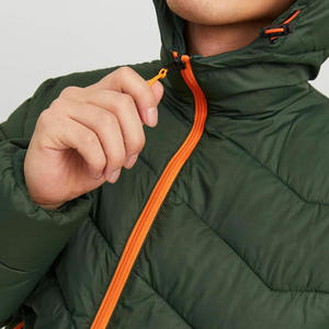 2024 New Arrival <b>Men's</b> Custom Designed Puffer <b>Jacket</b> High Quality Waterproof Material <b>Long</b> Casual Zipper Breathable Reversible - Product Image 4