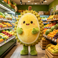 Tenue de mascotte interactive durable pour adultes unisexe Leehom Flowers, personnages de dessins animés de Noël, pour spectacles et divertissement