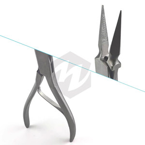คีมคีบเศษกระดูก Virtus Splinter Forceps ขนาด 6 นิ้ว ปลายแหลมแบบหยักพร้อมสปริง สำหรับเครื่องมือแพทย์ ใช้ในการผ่าตัด กำจัดเศษกระดูก - Product Image 4