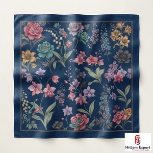Écharpe à impression numérique de qualité supérieure, tissu léger, service de marque blanche personnalisé, fabricant de textiles OEM ODM, tissu personnalisé Bali - Product Image 2