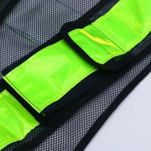 Chaleco de Seguridad Reflectante de Alta Visibilidad S-3XL, Ropa de Trabajo para Carreteras, Chaleco Reflectante para Trabajo de Construcción con Logotipo - Product Image 2