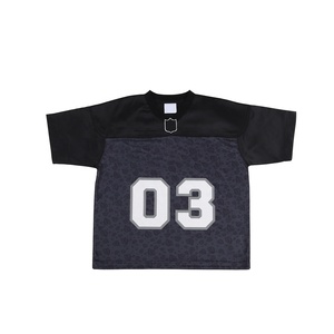 Custom Logo Cropped <b>Mesh</b> Shirt Breathable Gym Fitness Crop <b>Top</b> Bulk Supplier - Product Image 1