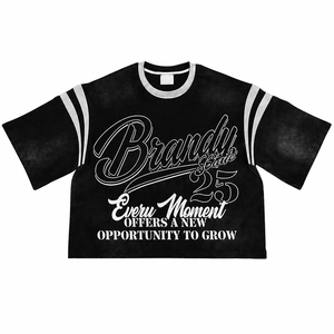 T-shirts pour hommes de qualité supérieure, délavés à l'acide, coupe ample, style streetwear, impression personnalisée, 100% coton, effet délavé au soleil - Product Image 2