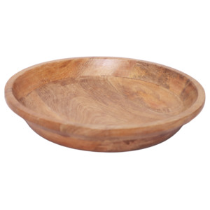 Bol décoratif en bois artisanal |   Décoration intérieure |   Aqdus Saleem - Product Image 1