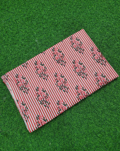 ผ้าฝ้ายพิมพ์ลายบล็อกมือ 100% ขายดี น้ำหนักเบา ระบายอากาศได้ดี เหมาะสำหรับตัดเย็บชุดเดรสผู้หญิงและเด็กผู้หญิง - Product Image 2