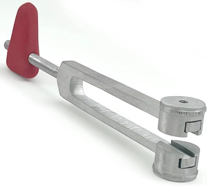 Marteau à réflexes neurologique chirurgical 2-en-1 avec diapason de 128 Hz pour usage médical - Product Image 2