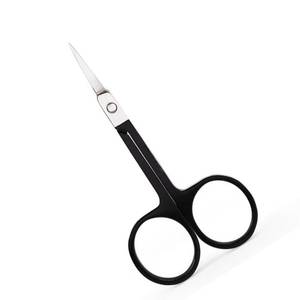Ciseaux de manucure à lame en acier inoxydable, manche en acier, pointe aiguisée, coupe-cuticules, outils de beauté pour droitiers, pour la manucure et le nail art - Product Image 4