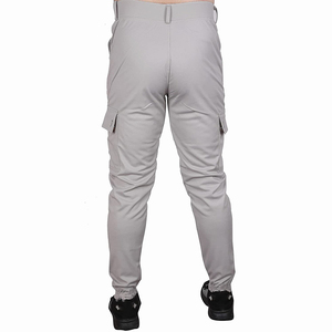 Pantalon cargo léger pour homme, style streetwear, avec logo personnalisé, service OEM, tissu nylon spandex, taille haute - Product Image 2