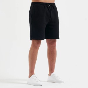 Shorts de sport décontractés pour hommes, longueur genou, été-automne, séchage rapide, respirants, écologiques, avec cordon de serrage, confortables, couleur unie, en toile - Product Image 2