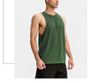 Débardeur de sport pour hommes, sans manches, ample et déchiré, pour la musculation et l'entraînement, vente en gros - Product Image 4