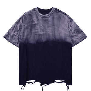 Camisetas de gran tamaño con hombros caídos, estilo boxy fit, directamente de fábrica, para marcas de ropa urbana. - Product Image 2