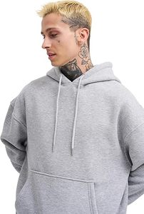 Ensemble de survêtement unisexe personnalisé de haute qualité pour l'hiver, 2 pièces, en molleton, avec capuche et pantalon de jogging athlétique - Product Image 2
