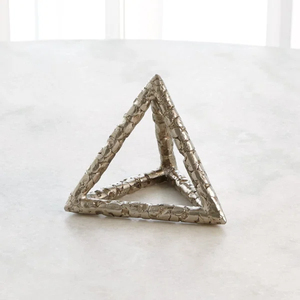 Conjunto de 3 Esculturas Geométricas Abstractas Modernas de Aluminio, Decoración Nórdica de Lujo para el Hogar, Sala de Estar, Oficina, Hotel, Mesa, Cumpleaños - Product Image 2