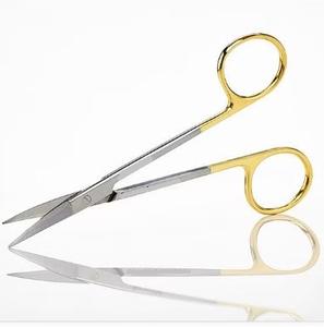 VERITAS Ensemble d'instruments de beauté médicaux A-1 Irris demi-plaqués or Ciseaux en acier inoxydable de haute qualité pour les premiers soins - Product Image 3